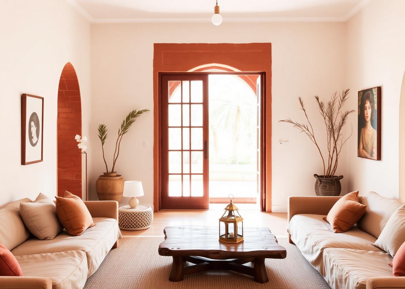 Tasteful Marrakesh living room interior